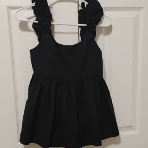 Corey Lynn Calter Elegant Black Top, Size XS